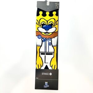 Stance Men's Graphic Socks with Blue and Yellow Design